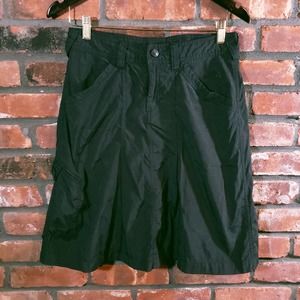 The North Face Horizon Black Nylon Utility Cargo Skirt Outdoors Women's 6